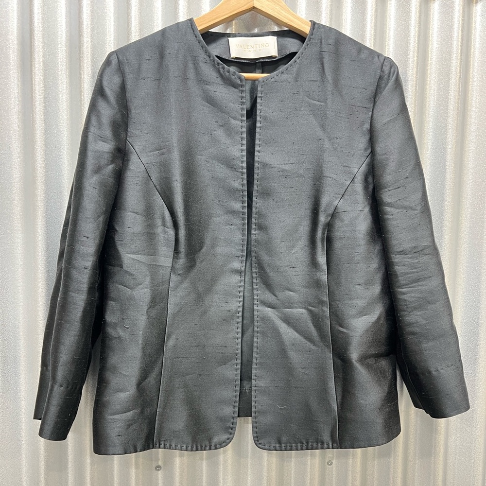 Valentino Silk Blazer Jacket